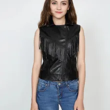 Новая модная жилетка, куртка, новая мода, мотоциклетная кожаная куртка, женская брендовая куртка с кисточками, jaqueta couro, мотоциклетная куртка
