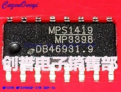 

5pcs/lot MP3398 MP3398A MP3398AGF-ZTR MP3398GS-LF-Z SOP-16 In Stock