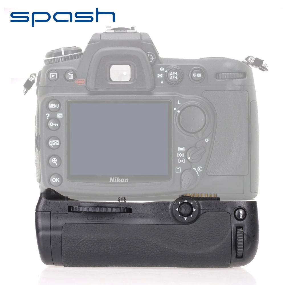 Spash многофункциональная Вертикальная Батарейная ручка для Nikon D300s D300 D700 DSLR камеры