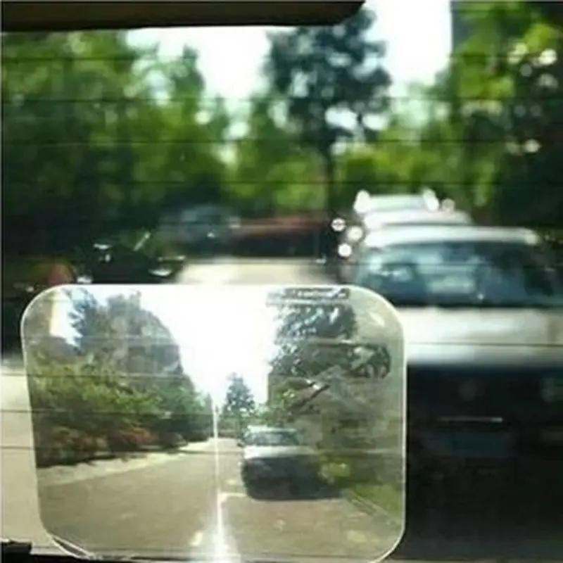 

New Wide Angle Fresnel Lens Car Parking Reversing Sticker Useful Enlarge View C45