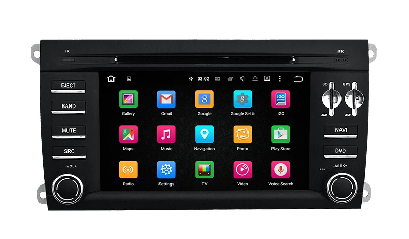 7 &quotAndroid автомобильный мультимедийный Стерео GPS Навигация DVD Радио Аудио Sat Nav