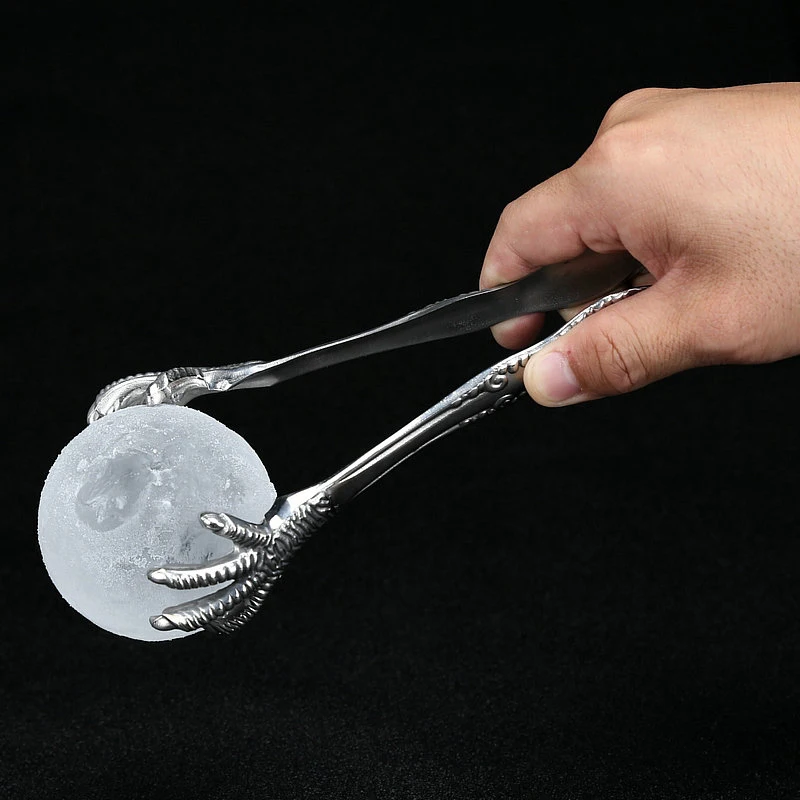

Ice hockey Abrazadera Thick ice cream grip clamp stainless steel claw Pince Creative Eagle claw ice clips