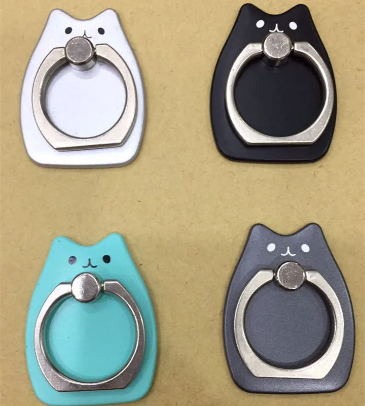 Totoro Design Phone Holders 360 Degree Plastic Finger Ring Mobile Phone Smartphone Stand Holder For iPhone Samsung Xiaomi Totoro Design Phone Holders 360 Degree Plastic Finger Ring Mobile Phone Smartphone Stand Holder For iPhone Samsung Xiaomi