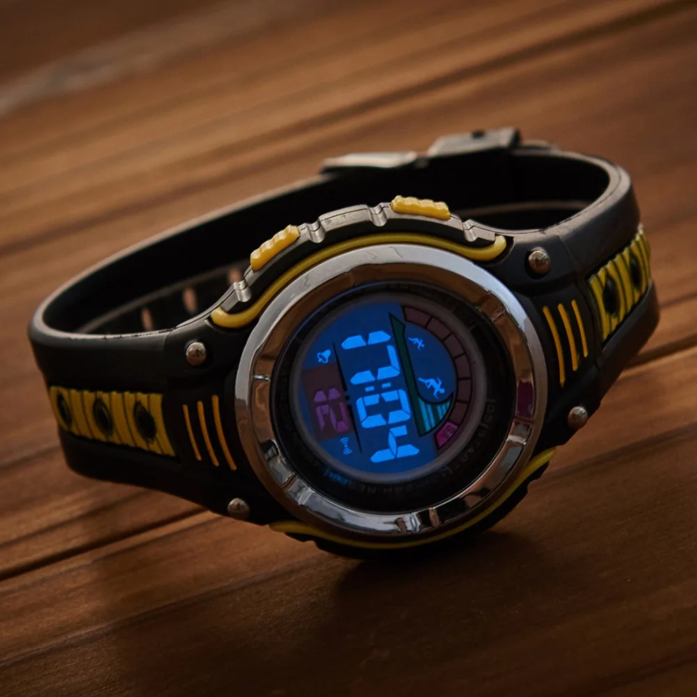 Children Watches Sport Digital Wristwatches Timer Alarm Chrono 30M Waterproof Kids Watch Student
