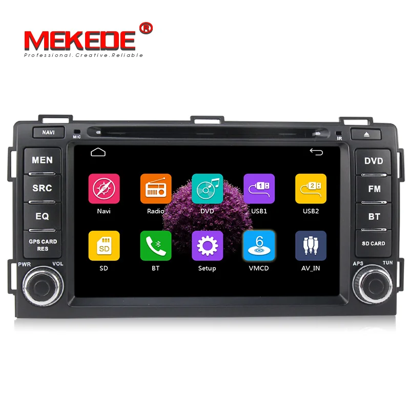 Cheap MEKEDE WINCE 6.0 7"Capacitive screen car dvd player with radio GPS for Zotye Z300 built in can-bus support BT 3g wifi RDS ipod 2