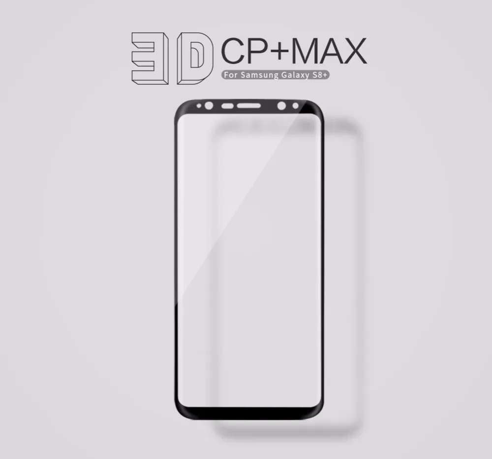 bilder für Für Samsung Galaxy S8 S8 Plus CP + MAX Volle Abdeckung Gehärtetem glas 9 H 3D Gebogene Displayschutzfolie Nilkin Erstaunlich für Samsung S8 Plus bilder für Für Samsung Galaxy S8 S8 Plus CP + MAX Volle Abdeckung Gehärtetem glas 9 H 3D Gebogene Displayschutzfolie Nilkin Erstaunlich für Samsung S8 Plus