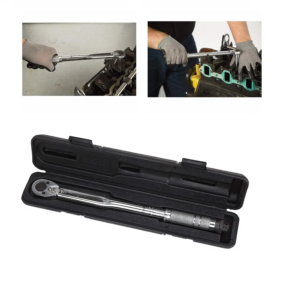 

HS Tools Torque Wrench 1/4 3/8 1/2 Square Drive 5-210N.m Precise Ratchet Wrench Repair Spanner Car Repair Hand Tools