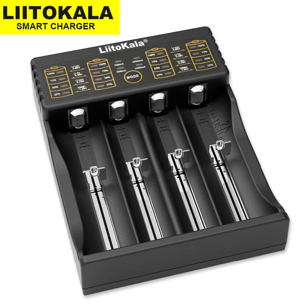 Liitokala Lii-100 Lii-202 Lii-402 Lii-PD4 LCD 3.7V AA/AAA 18650 18350 26650 20700 18350 NiMH lithium e-cigarette battery charger Liitokala Lii-100 Lii-202 Lii-402 Lii-PD4 LCD 3.7V AA/AAA 18650 18350 26650 20700 18350 NiMH lithium e-cigarette battery charger