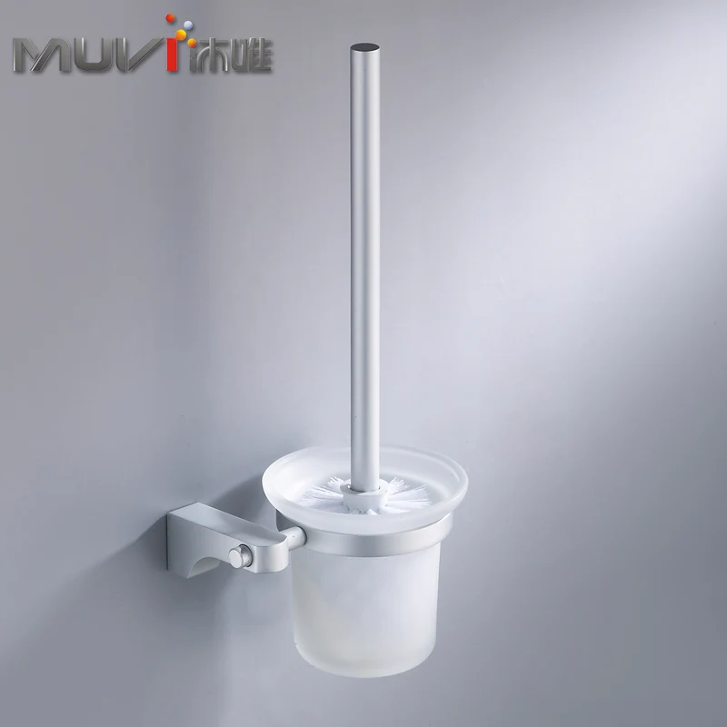 fashion toilet brush holder toilet brush aluminum toilet brush cup