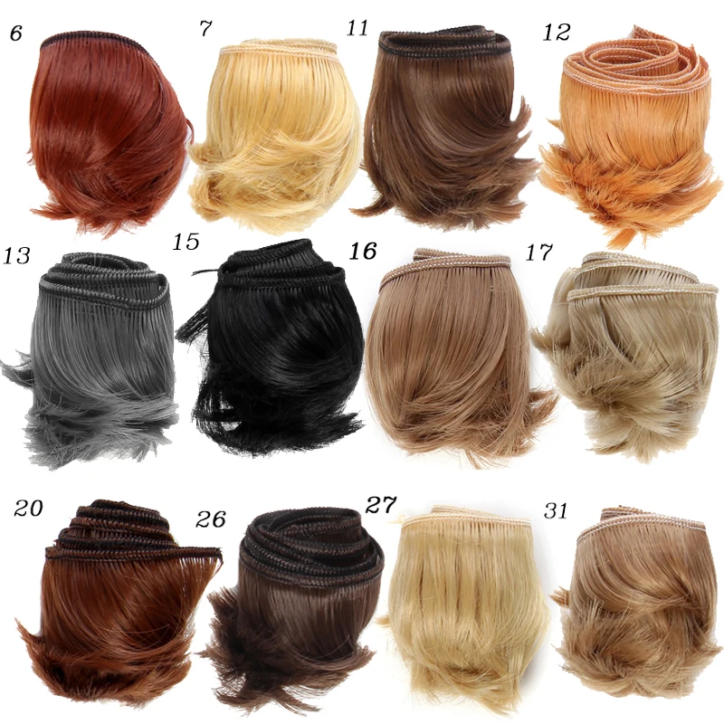 1pcs 5cm 100CM Bangs hairstyle modification For 1 3 1 4 1 6 BJD SD DIY