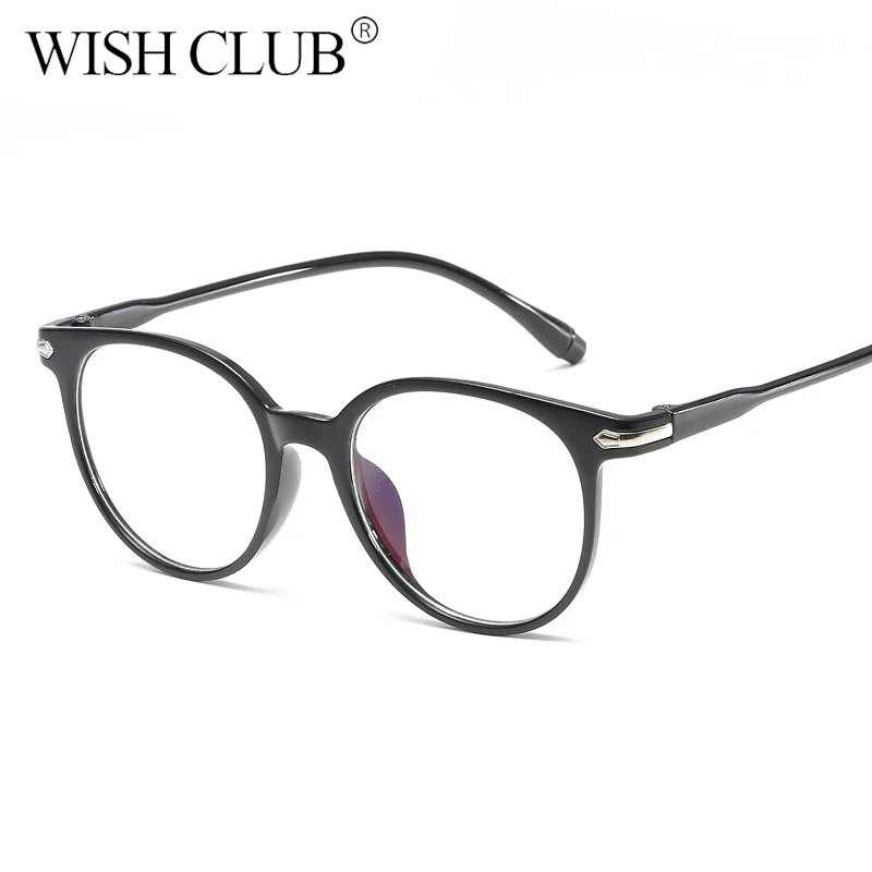 WISHCLUB, прозрачные линзы, оправа для очков, женская мода, большие оправы для очков, прозрачные оптические очки, прозрачные очки, DJ025