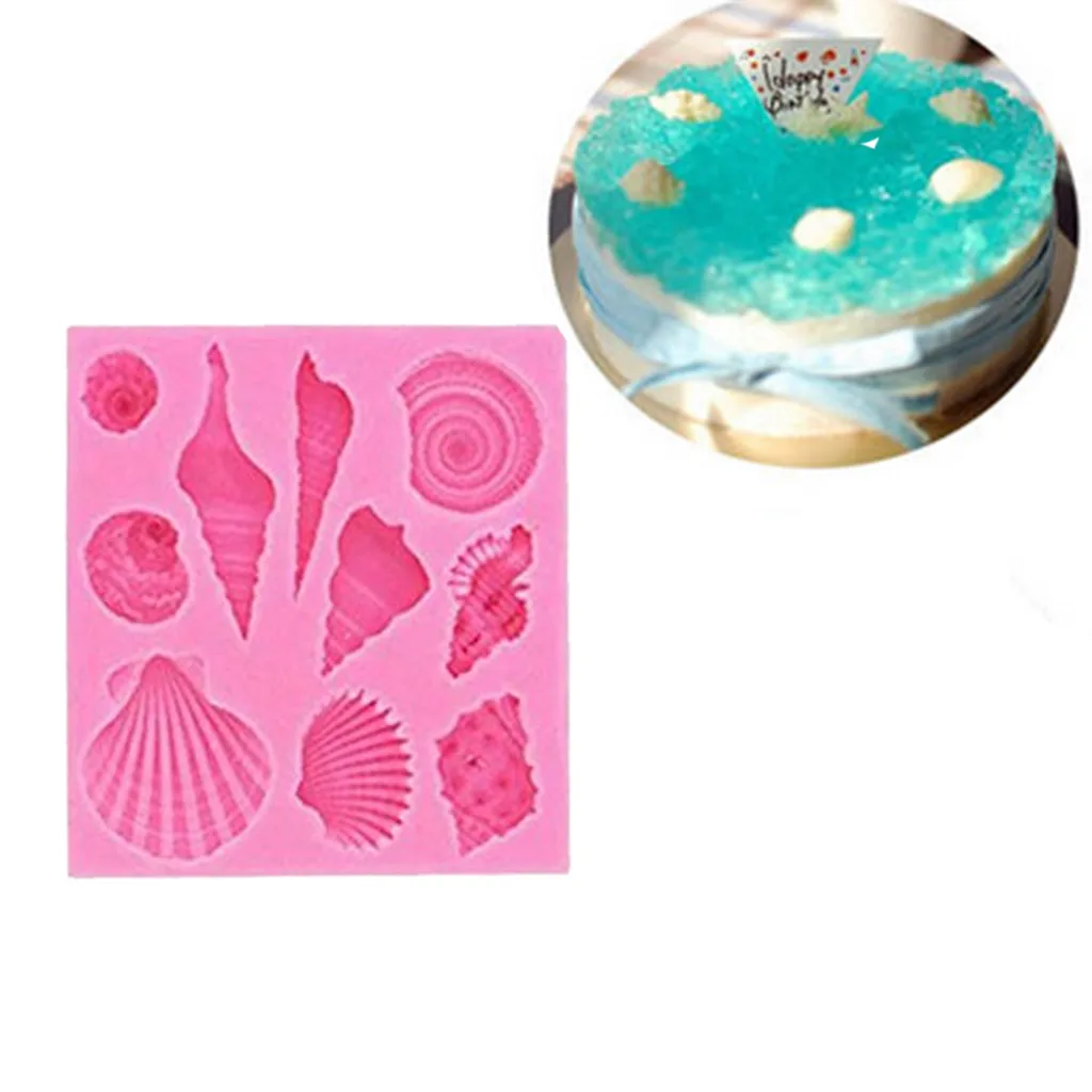 

5 PCS Ocean Theme Wedding Birthday Party Cake Ocean Mold Combination Wedding Cake Mold Decoration Cake Decorating 2019 New