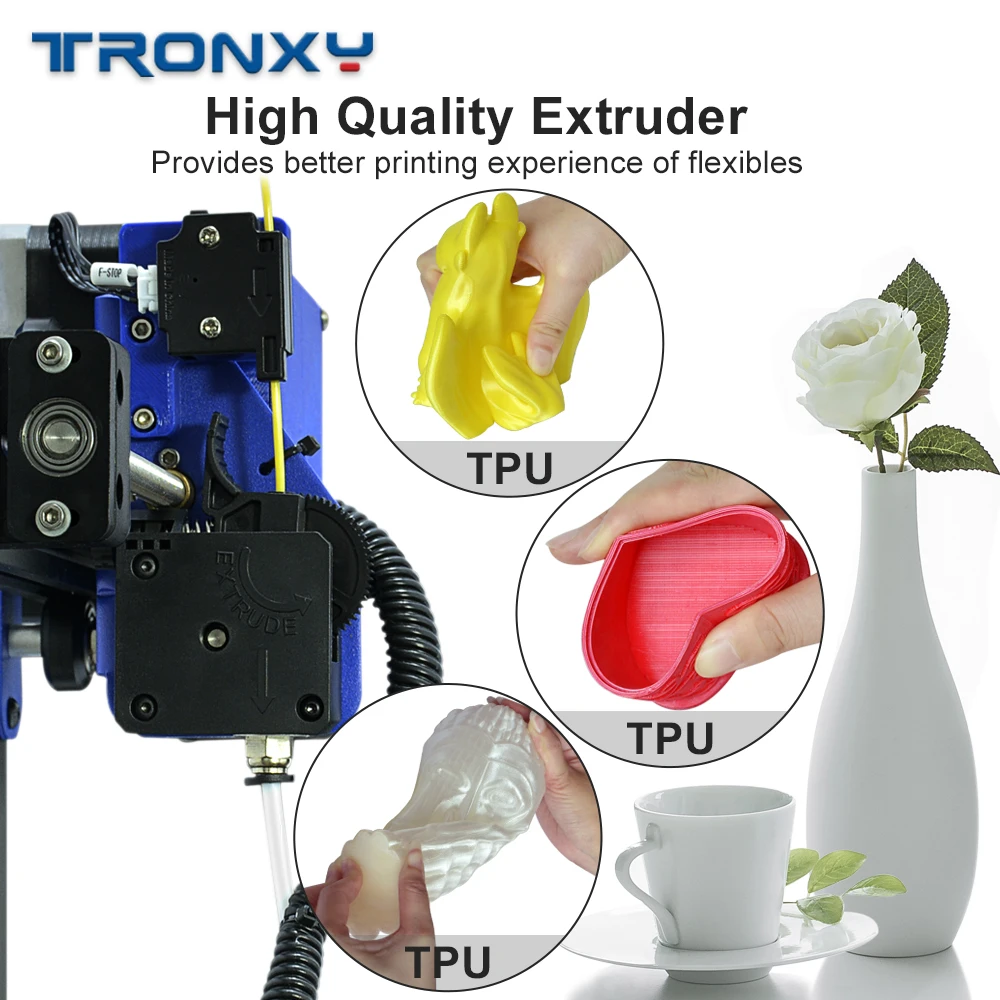 Tronxy 1 комплект Upgrade Kit Titan экструдер шаговый двигатель для 75 мм PLA ТПУ 3D принтеры