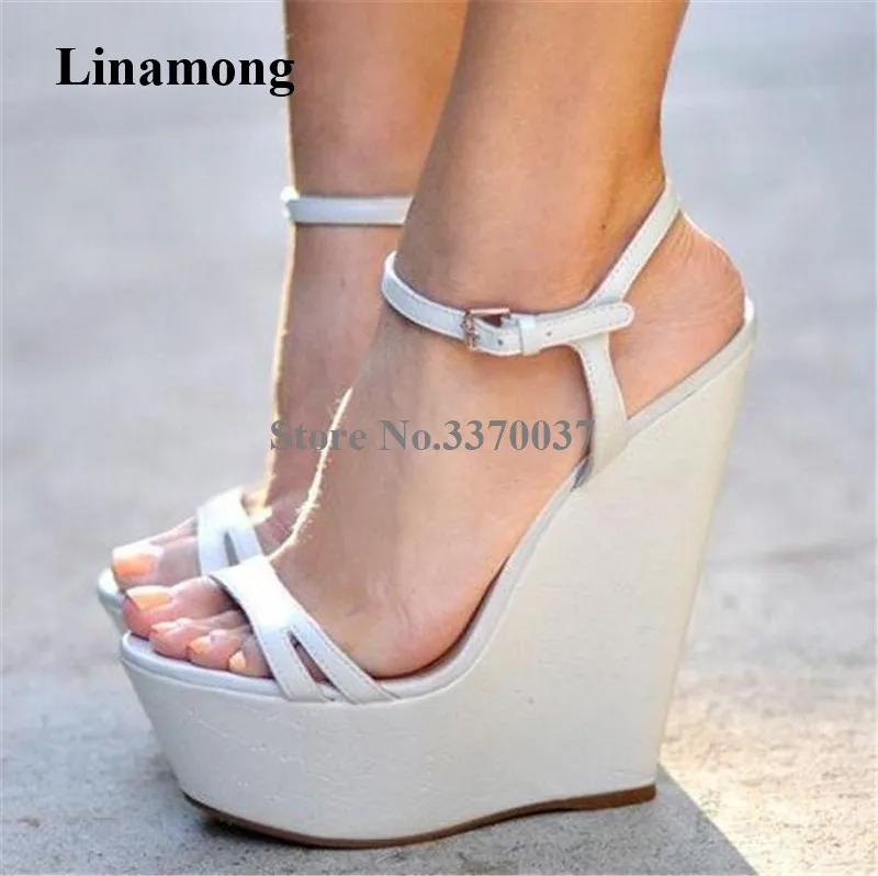 high platform wedge sandals