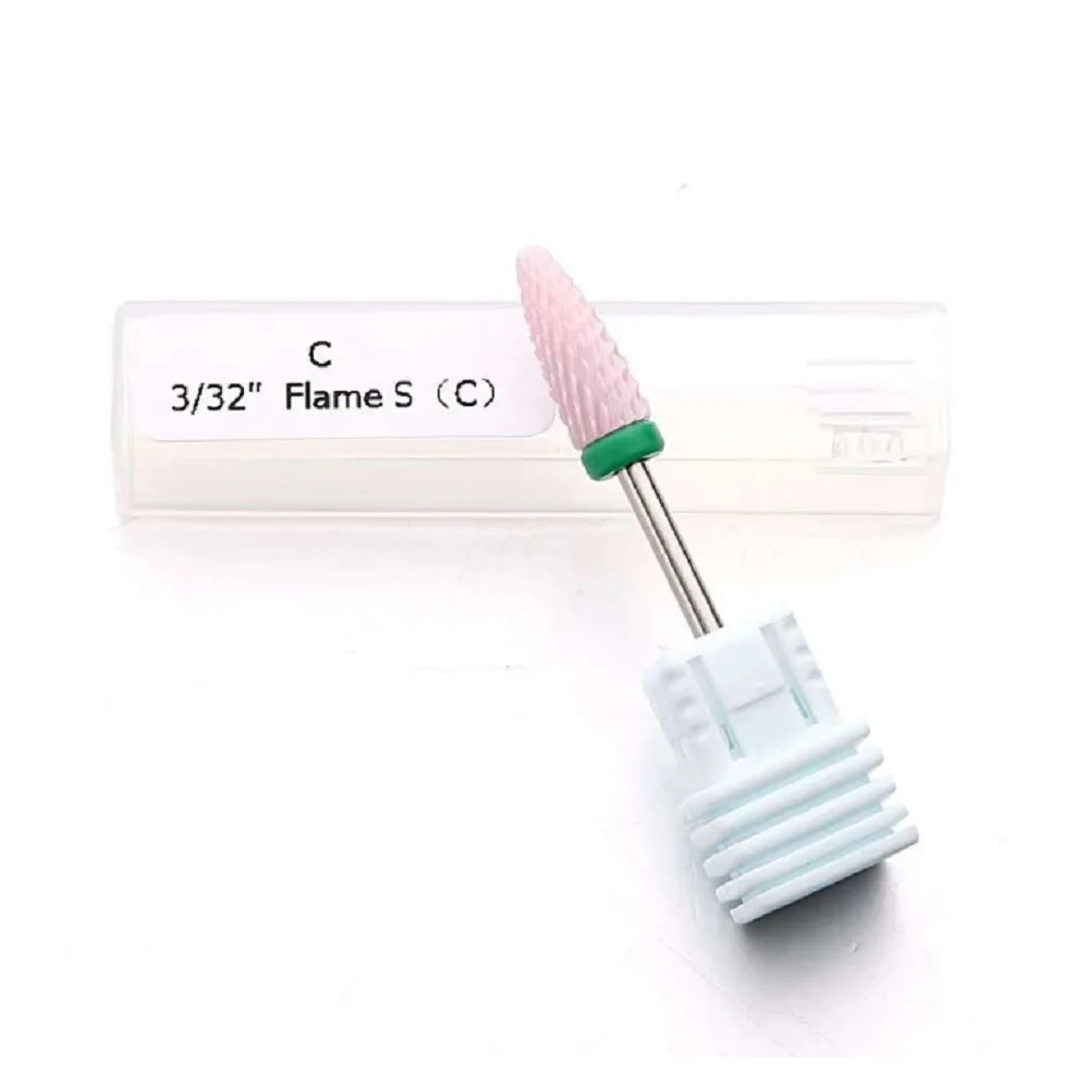 Equipamento da Arte do Unha Cerâmica Unha Brocas Fresagem Cortador Rotary Burr Ferramentas Manicure Máquina Elétrica Broca Acessórios 14 Equipamento de unhas artísticas