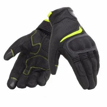 

NEW 2019 Moto GP gloves Dain Motorcycle Gloves Unisex AIR MASTER Black/Yellow-Fluo motorcycle protection