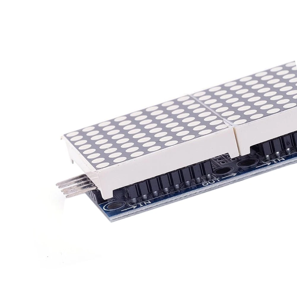 Top-Max7219 4 в 1 дисплей микроконтроллер 5P Линейный модуль подходит для Arduino точечная матрица