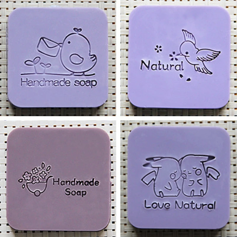 

Soap Seal Stamp for Natural Handmade Soap Decoration Acrylic Mold Chapter