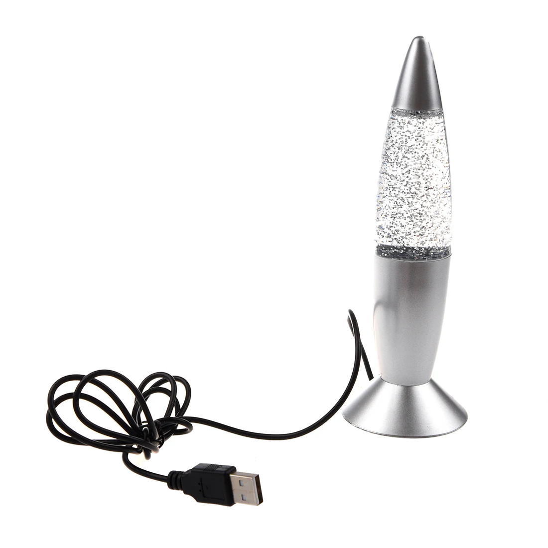 Buy FDDT Fashion USB/AC Multi Color Changing Lava Lamp LED Glitter Light from