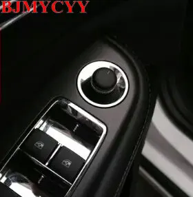 BJMYCYY авто зеркало заднего вида Кнопка регулировки украшения Блестки для Chevrolet Malibu
