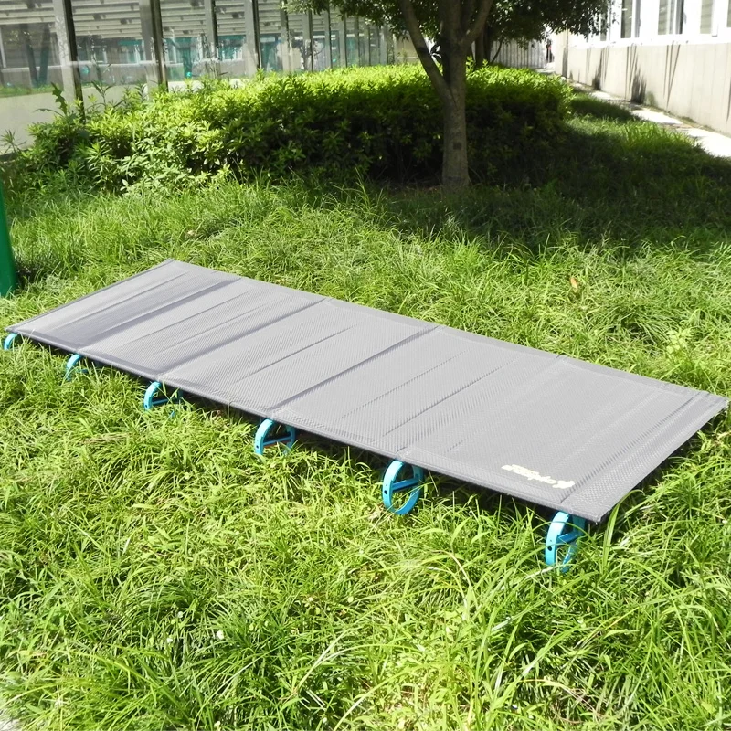  2018 Hot SALE Camping Mat Ultralight Sturdy Comfortable Portable Folding Tent Bed Cot Sleeping Outd