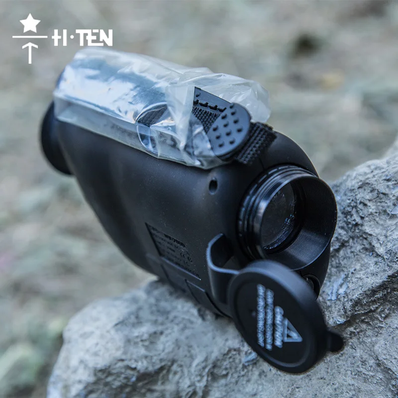 HTEN 2X Hunting Night Vision Monocular with 90M Infrared Camera Function For Tactical Optics