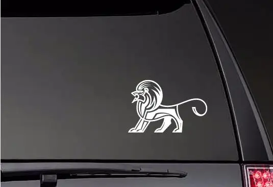 

Автомобильные наклейки Aztec Lion, художественные наклейки на бампер, окно автомобиля, новый дизайн ZP0397