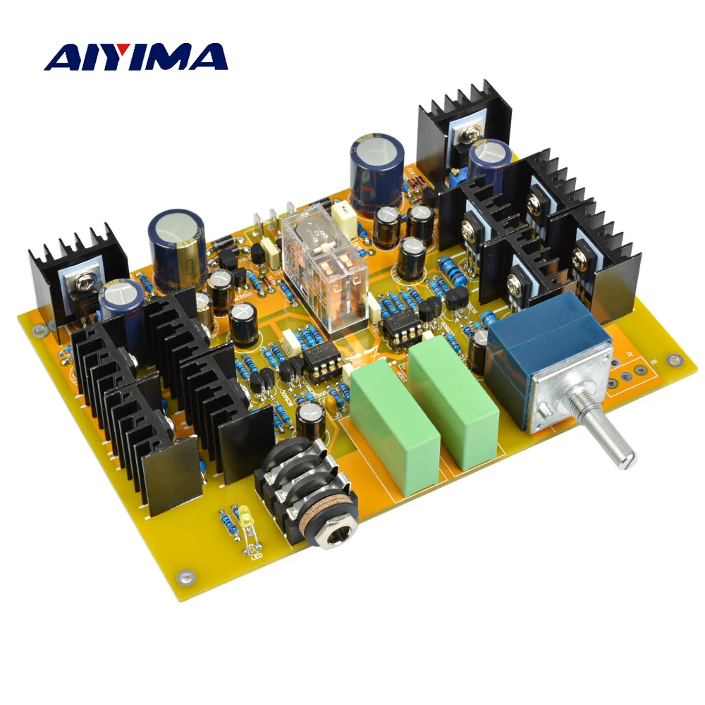 AIYIMA Lehmann HV-4 Headphone Amplifier Board With ALPS 27 Type Potentiometer