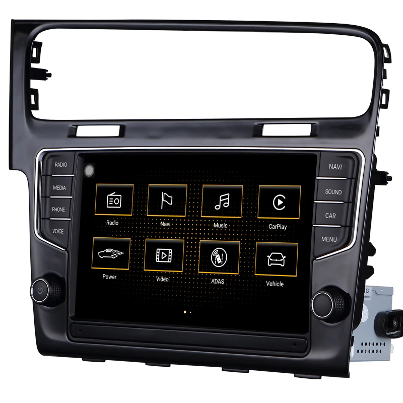 Автомобильный Радио Навигатор Автомобильный мультимедийный android автомобильный dvd для VW Golf 7- 2g/32g Автомобильный Радио gps