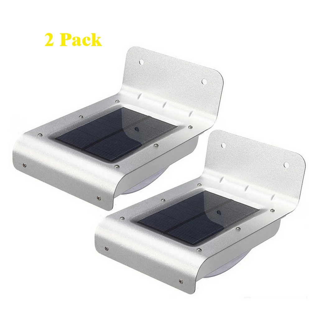 Painel de Luz ao ar Sensor de Movimento Movido a Energia Lâmpada de Poupança de Energia da Lâmpada de Parede Luzes de Segurança Solares para ao ar Levou Livre Solar Jardim 16