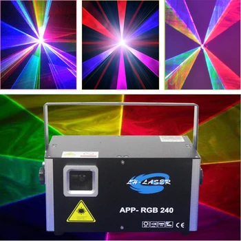

ILDA+DMX+Sound Control+Bluetooth APP 1.5-2.5W RGB outdoor holiday laser lights Promotion