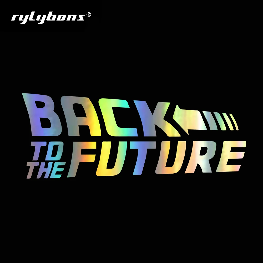 

Back To The Future Car Stickers Decoration Car Styling Window Car Bumper Vinyl Stikers and Decals Car Sticker Auto Products
