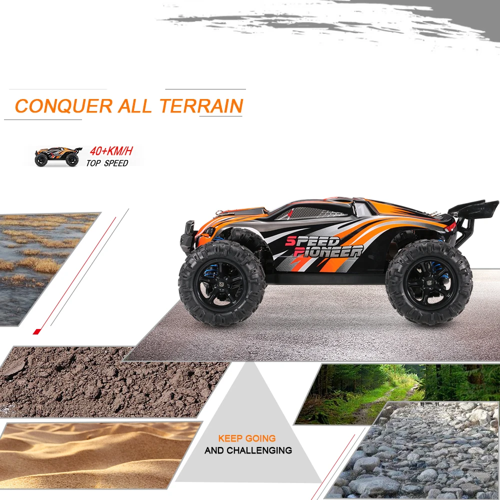 US in Stock Remote Control RC Car Toys NO.9302 Speed Pionero 118 2.4GHz 4WD Off-Road High Speed RC Racing Car RTR Vehicle Model (8)