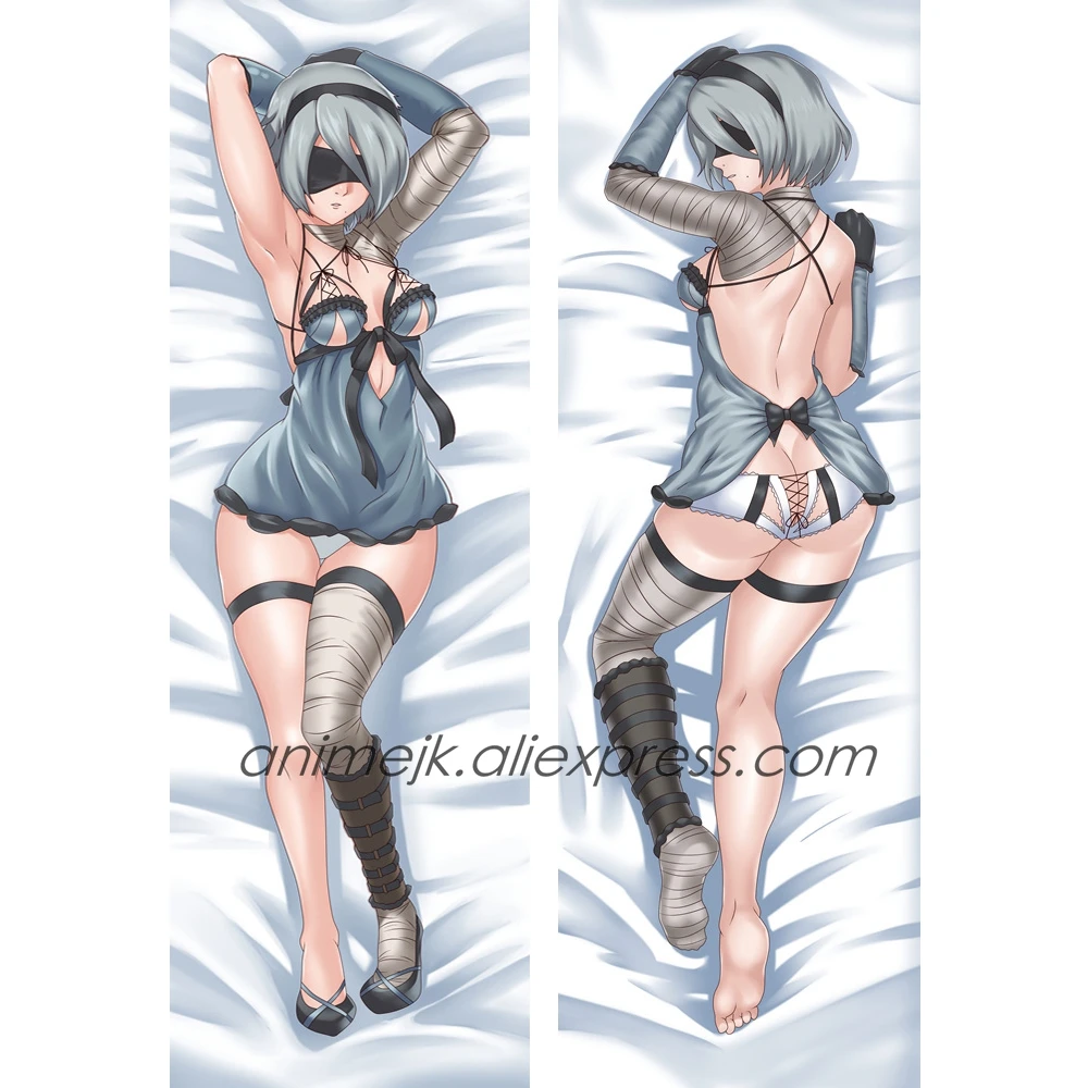 Аниме JK игры НИР: автоматы YoRHa № 2 Тип B 2B Dakimakura тела пикантные Hug Подушка Чехол домашнего декора кровати Наволочка Чехол