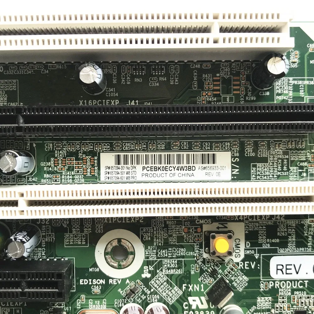 657094 001 656933 материнская плата для HP 8300 SFF системная Q77 LGA1155 100% протестирована|desktop