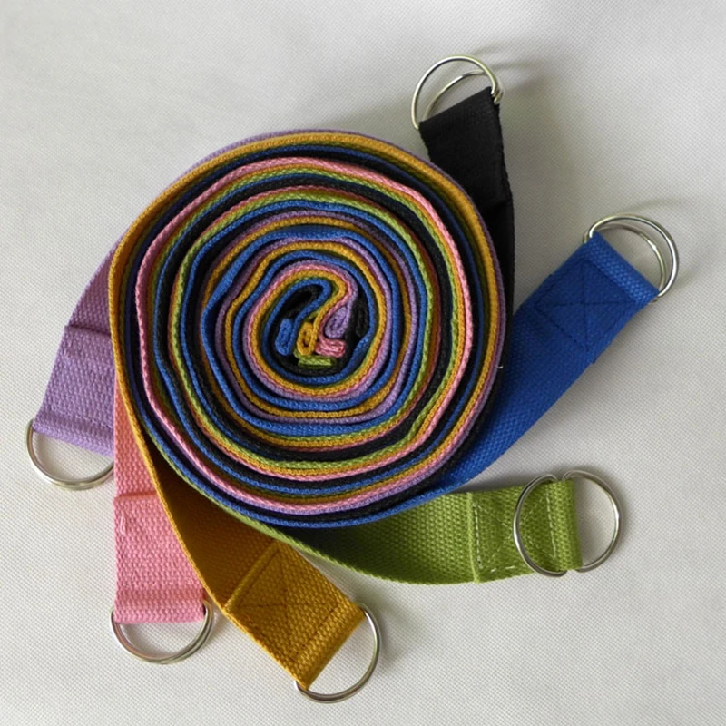 Buy 2016 New Lengthen Multi Colors Yoga Belts Stretch