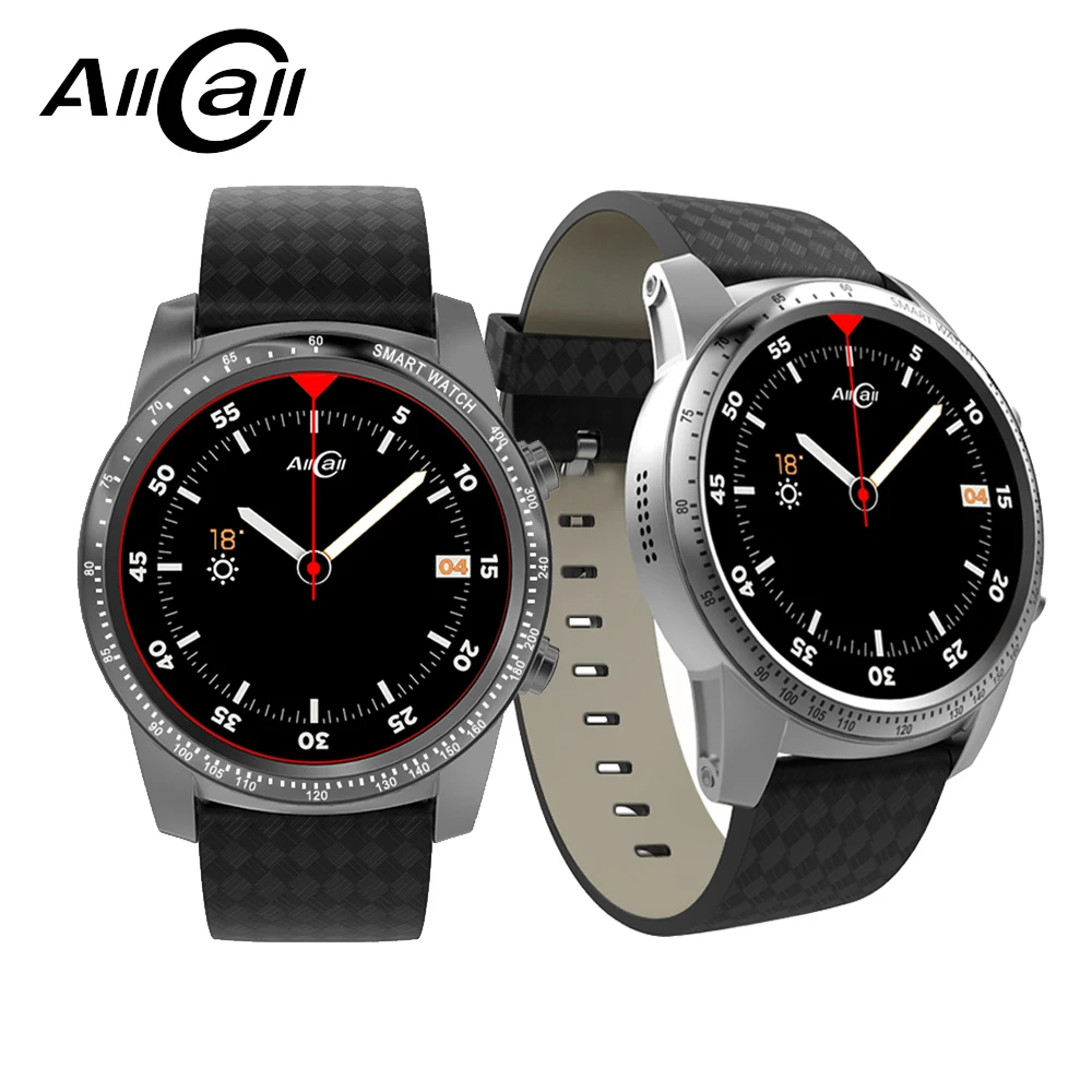 

ALLCALL W1 Bluetooth 4.0 Smart Watch Phone Android 5.1 Quad Core 1.3GHz 2GB RAM 16GB ROM GPS Google Play WiFi and 3G MTK6580