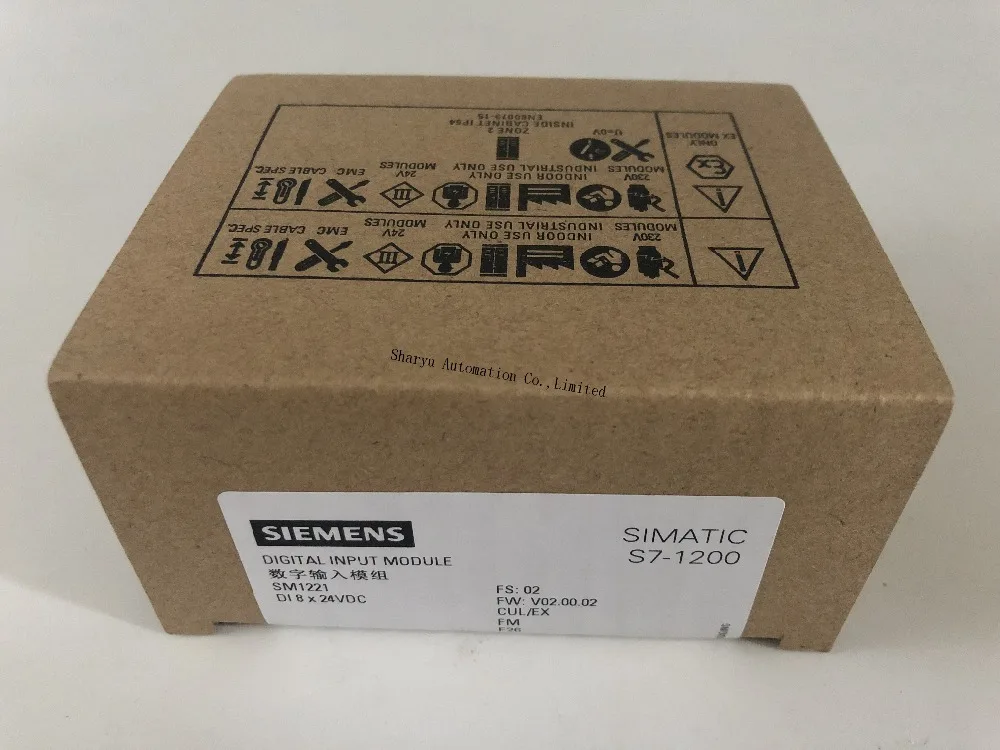 Оригинальный SIMATIC S7 1200 цифровой вход SM 1221 модуль 6ES7221 1BF32 0XB0 входной 6es7221 1bf32 0xb0 8 DI 24V