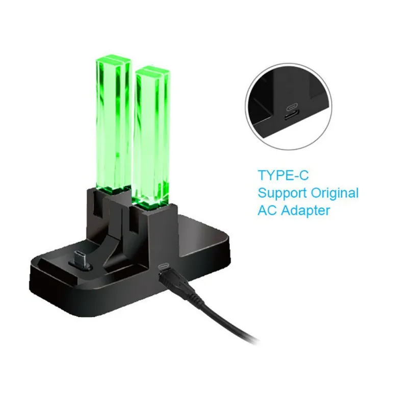 Обновленная версия! USB игровой контроллер ручка зарядное устройство Красочные