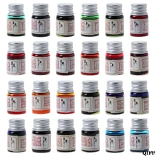 Прямая поставка и золотые Порошковые цветные чернила для авторучки каллиграфия написание картины канцелярские принадлежности для граффити 3 июня