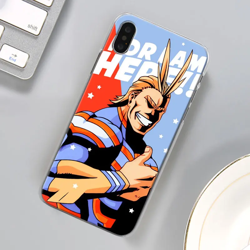 Чехол для телефона Boku no Hero Academy для Apple iPhone X XR 7 8 Plus 6 6s Plus XS MAX 11 Pro Max SE чехол для телефона Coque