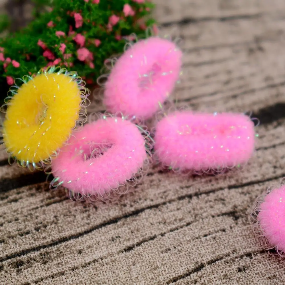 

40pcs New 2018 colorful lace Headband Hair Rope Rubber Bands Girls' Kids Cute hair Accessories hair band Ornaments