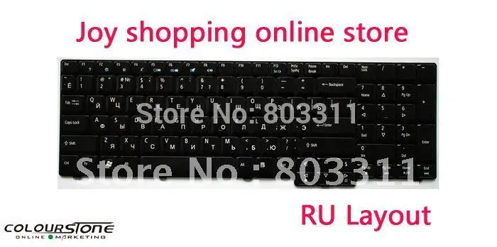 Клавиатура для ноутбука acer Aspire 7000 7100 9300 9400 Travelmate 5100 5600 9J. N8780.30R RU раскладка