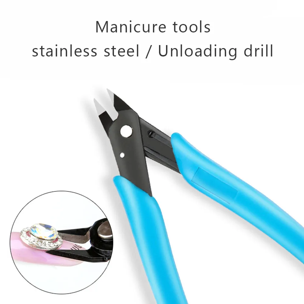 

Hot New Manicure Unloading Pliers Metal Nail Scissors Electronic Pliers Unloading Drill Drop Shipping
