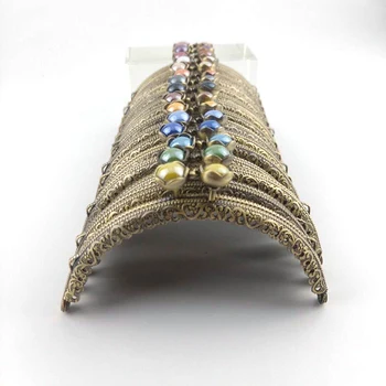 

10.5cm DIY women coin bag making metal clasp vintage candy kiss buckle knurling purse frame 10pcs/lot