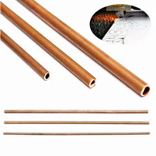 High Quality Copper Tube Plumbing Pipe/Tube DIY Rod 3mm/4mm/5mm/6mm/7mm-18mm Inner Diameter 200mm-1000mm Length