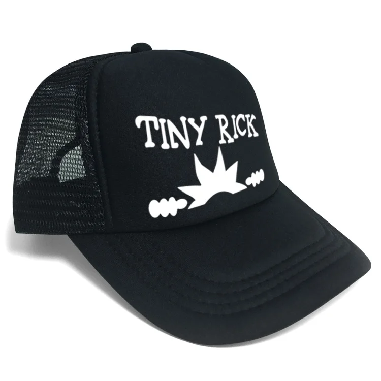 OHCOMICS новый аниме Рик и Морти Пикл крутой черный хлопок + шляпа из полиэстера кепки