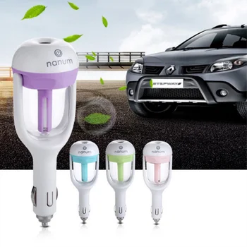 

Practical Mini Car Air Humidifier Diffuser Essential Oil Ultrasonic Aroma Mist Purifier