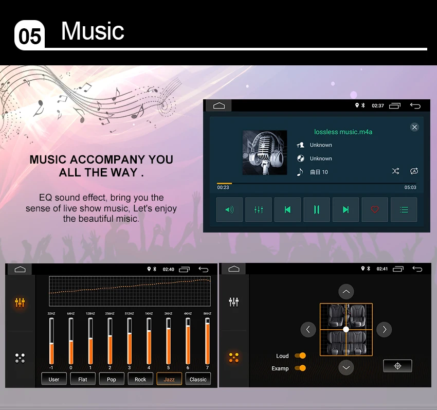 Perfect 2019 Super Slim Design 7" HD Android 8.1 In Dash Car Stereo GPS Navigation Auto Radio FM RDS Audio Video WiFi Multimedia System 6