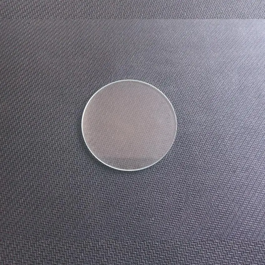 2 pcs 15mm x 1.3mm Flat Glass Lens Waterproof glass lenses for LED